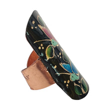 Load image into Gallery viewer, Mexican Adjustable Twin Birds Copper Ring