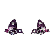 Load image into Gallery viewer, 925 Mexican Sterling Silver Fine Crystal Bird Necklace & Earring Set