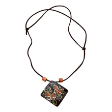 Load image into Gallery viewer, Black Butterfly Copper Necklace & Earring Set