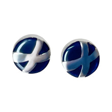 Load image into Gallery viewer, 925 Sterling Silver Blue Round Pendant Jewelry Set