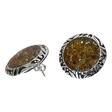 Load image into Gallery viewer, 925 Sterling Silver Brown Gemstone Jewelry Set