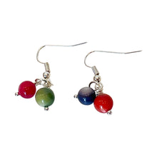 Load image into Gallery viewer, 925 Sterling Silver Colorful Floral Beads Jewelry Set
