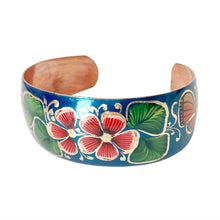 Load image into Gallery viewer, Spring Blue Copper Bracelet