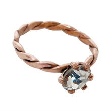 Load image into Gallery viewer, Zirconia Copper Ring
