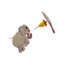 Load image into Gallery viewer, Sandal Elephant Copper Necklace & Earring Set
