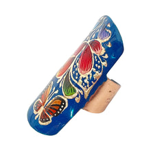 Load image into Gallery viewer, Mexican Adjustable Multicolor Butterfly Copper Ring
