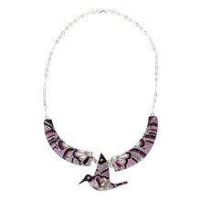 Load image into Gallery viewer, 925 Mexican Sterling Silver Fine Crystal Bird Necklace &amp; Earring Set
