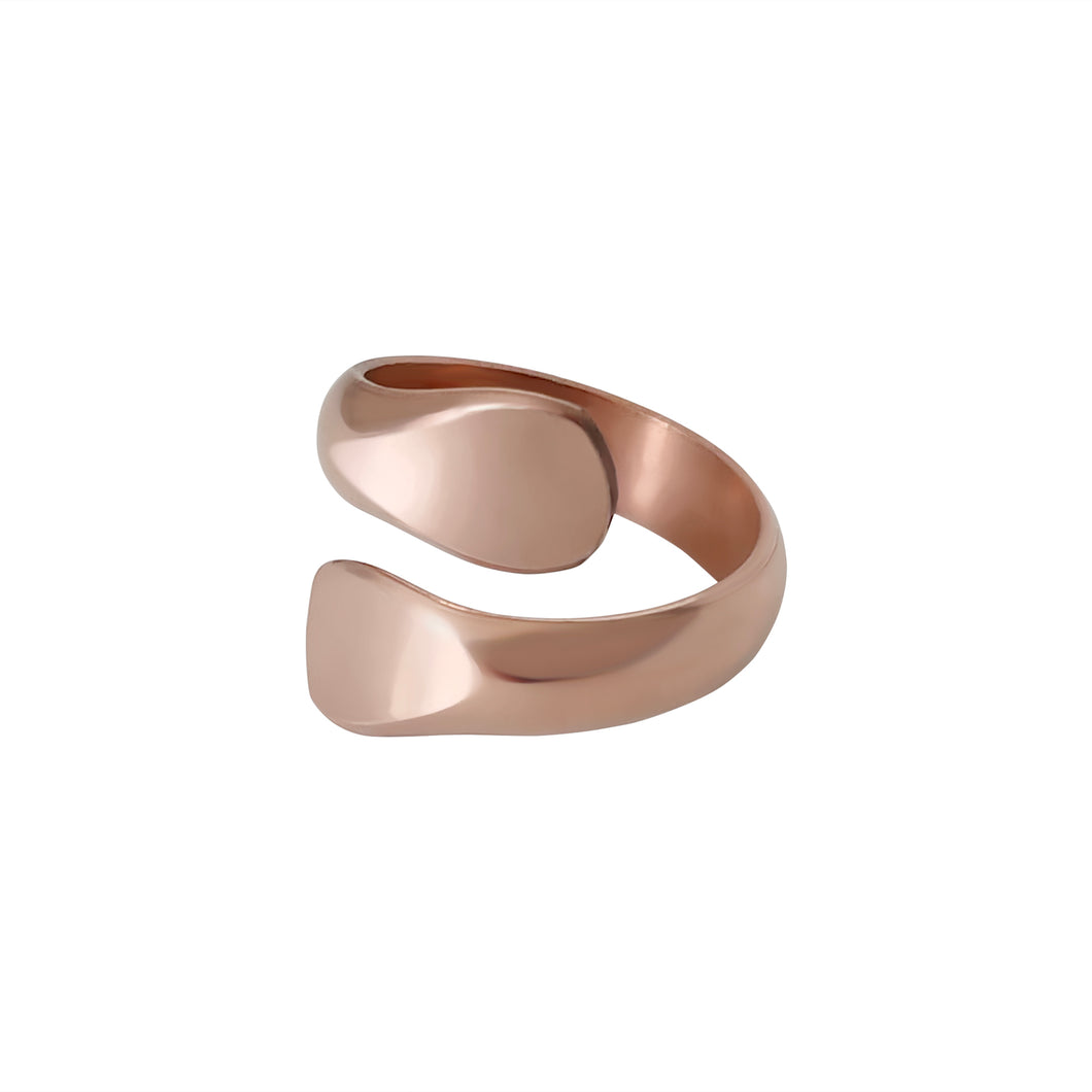 Copper Twin-Headed Ring