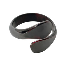 Load image into Gallery viewer, Two-Headed Copper Black Ring
