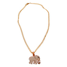 Load image into Gallery viewer, Sandal Elephant Copper Necklace &amp; Earring Set
